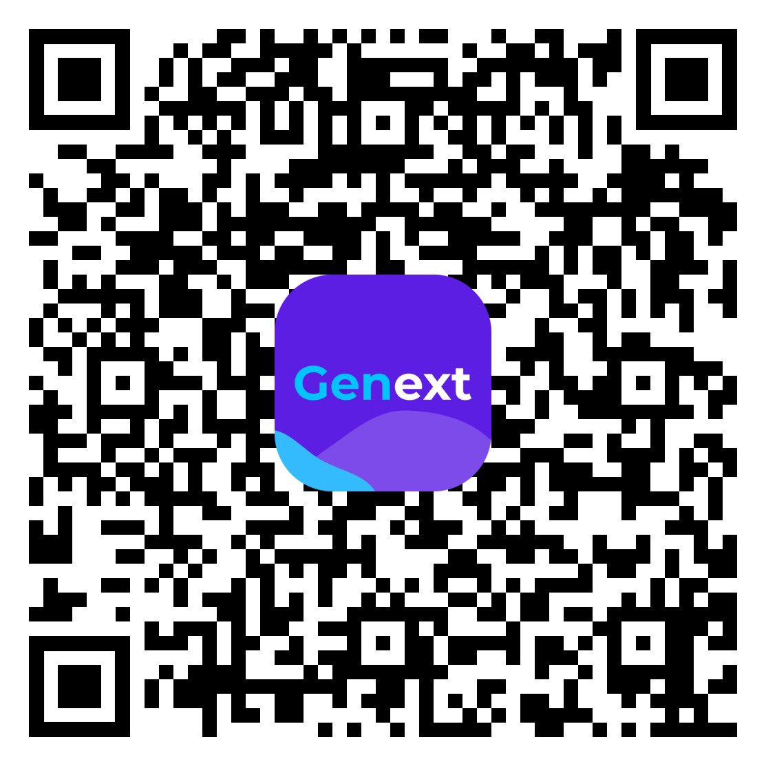 QR для пожертвований в Genext Wallet