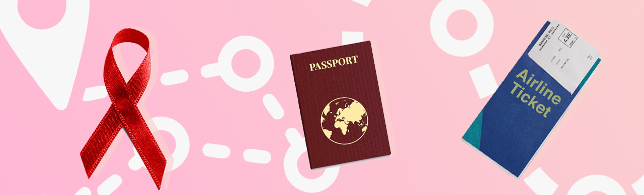 Красная лента, паспорт и билет